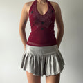 Motivi Beaded Halter Top | S