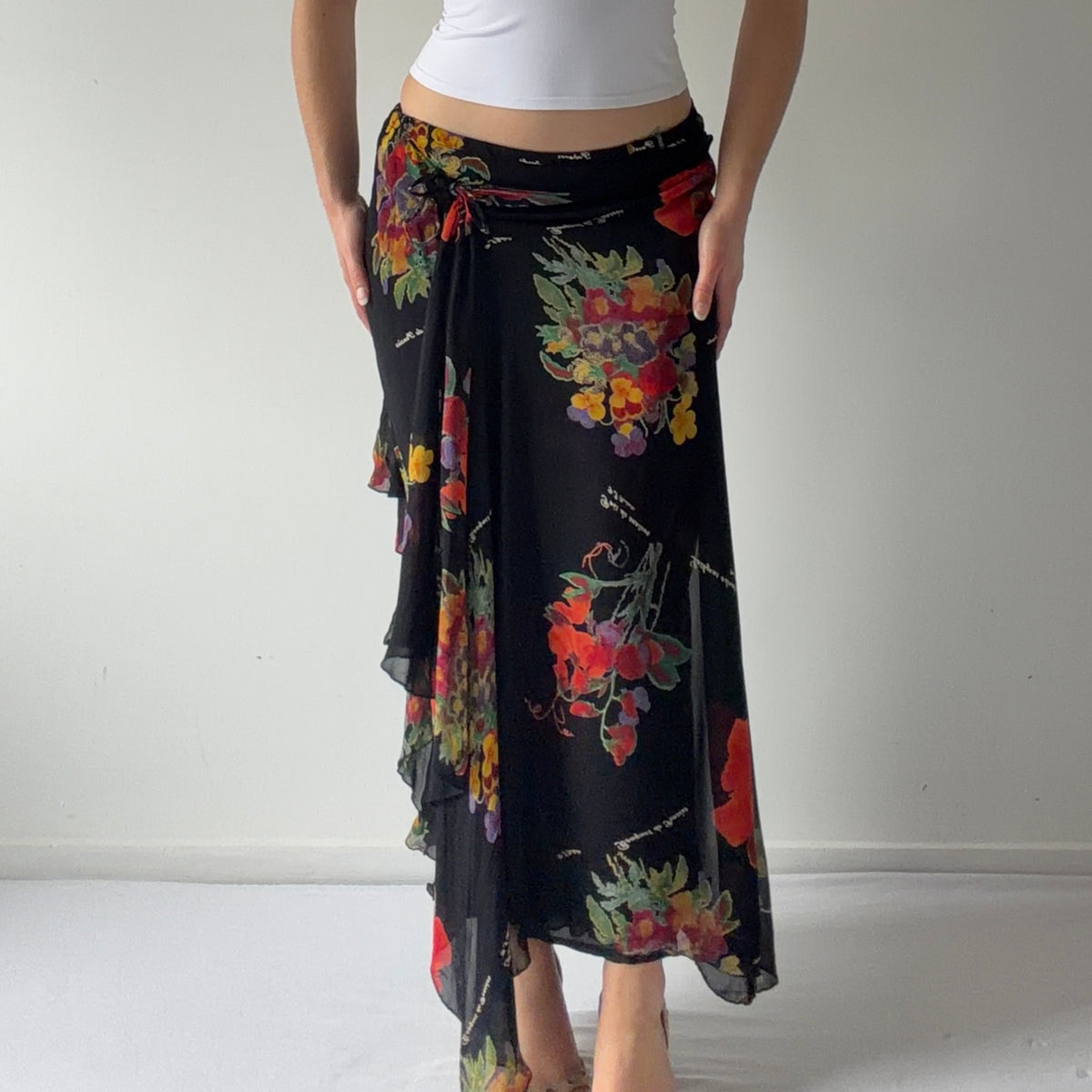 Rene Derhy Maxi Skirt | S