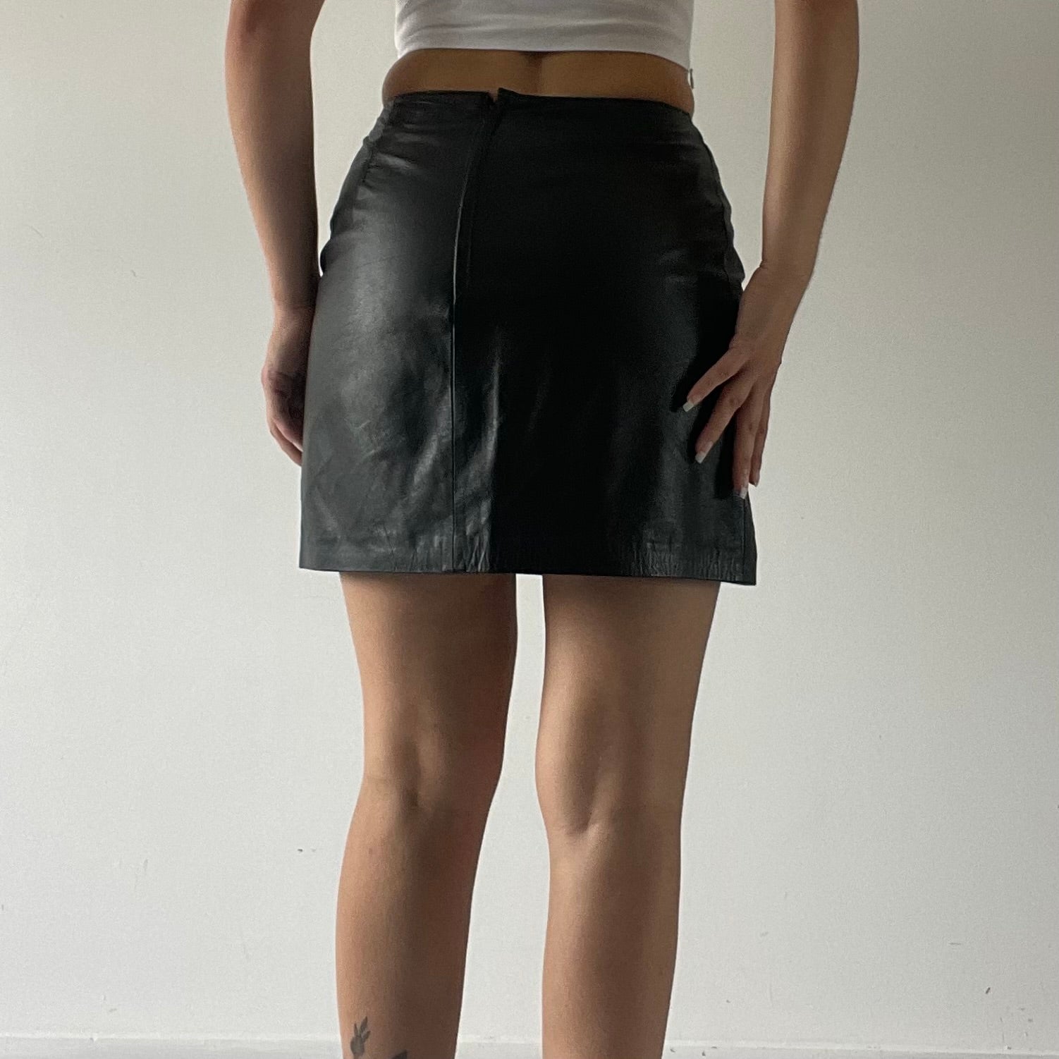 90s Max Leather Mini | XS