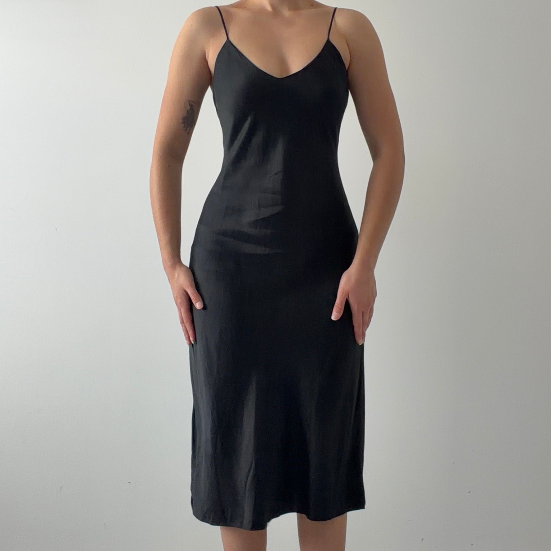 Victoria's Secret Gold Label Silk Slip | L