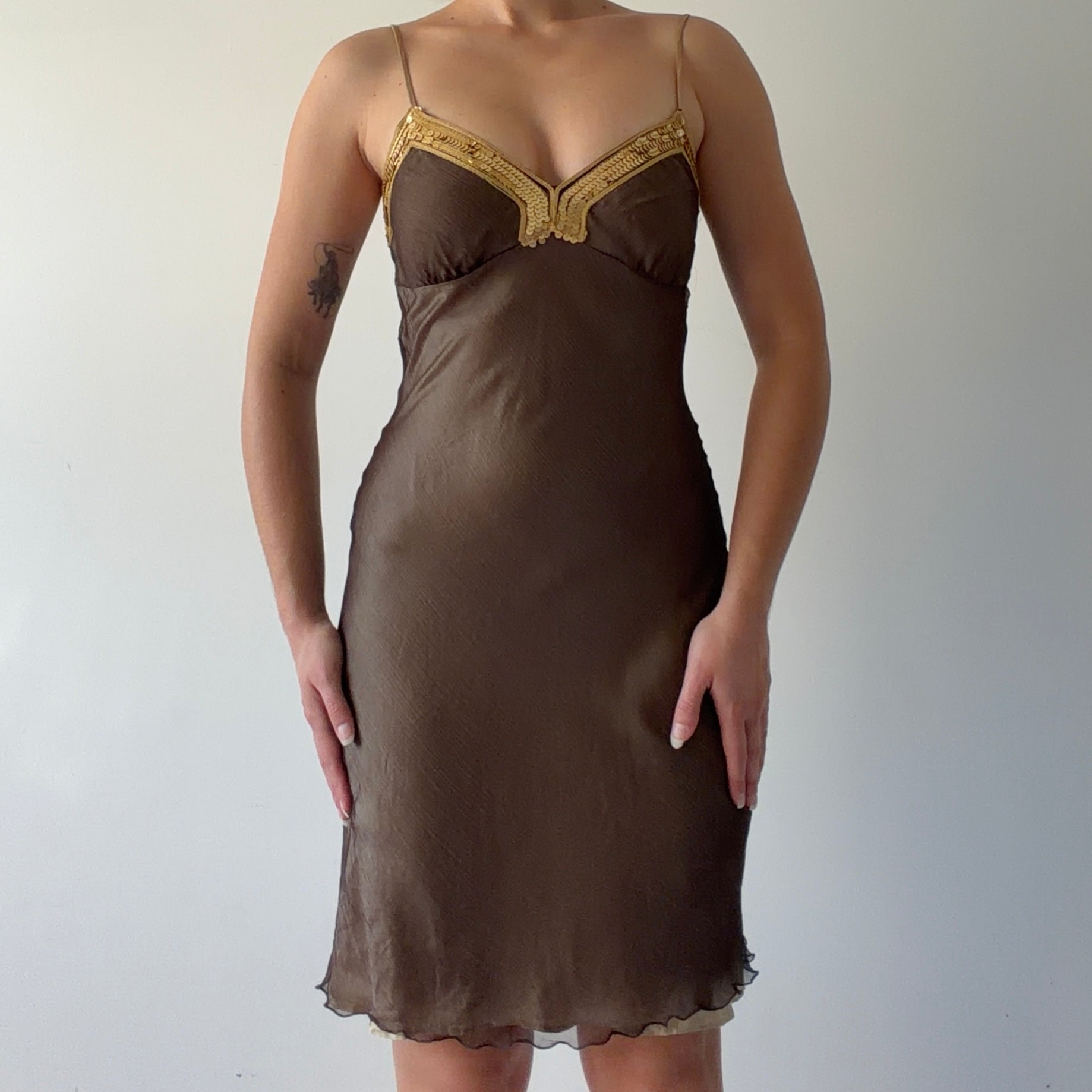 BSB Silk Midi Dress | Made in Greece | XS