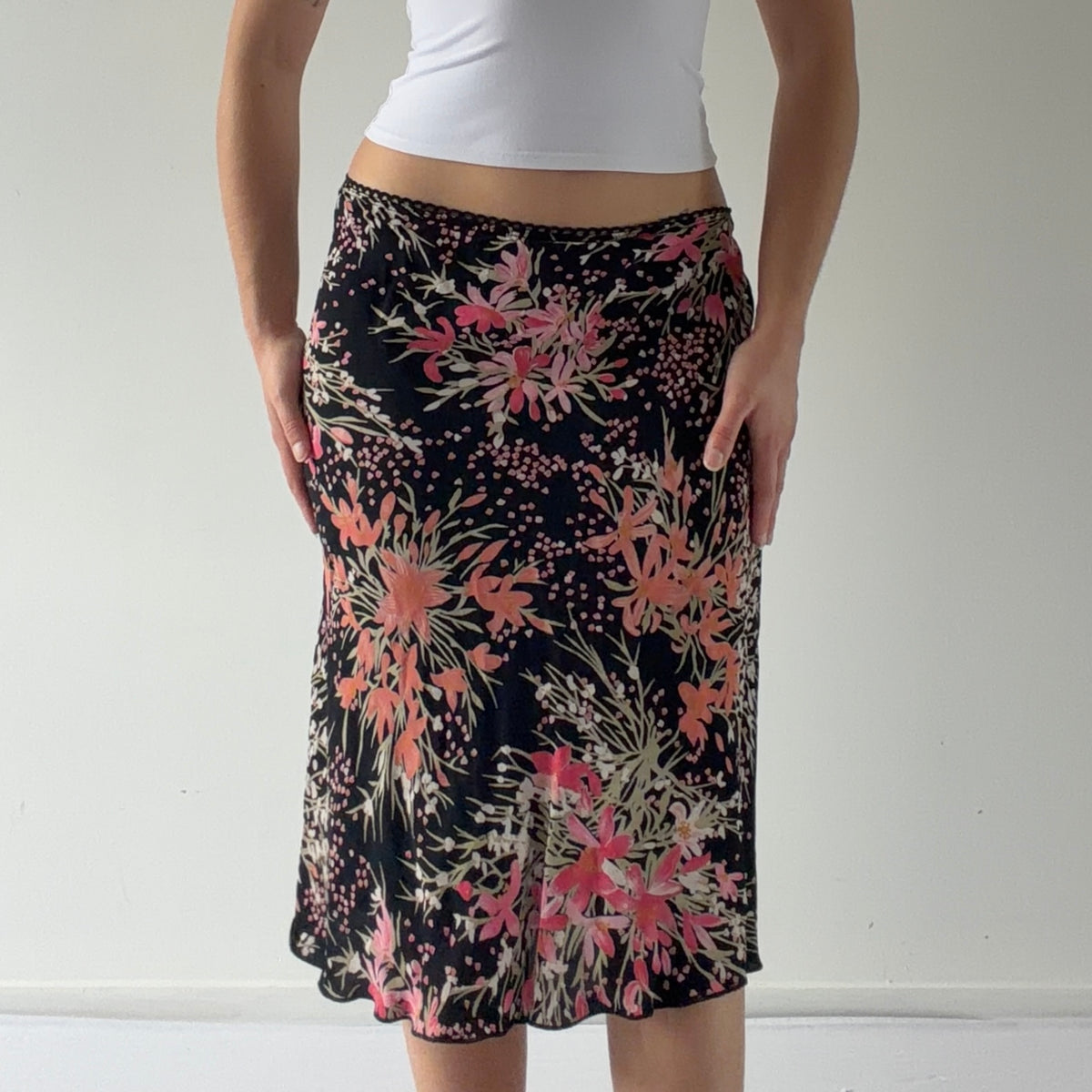 Norm Thompson Floral Midi | Made in USA | M