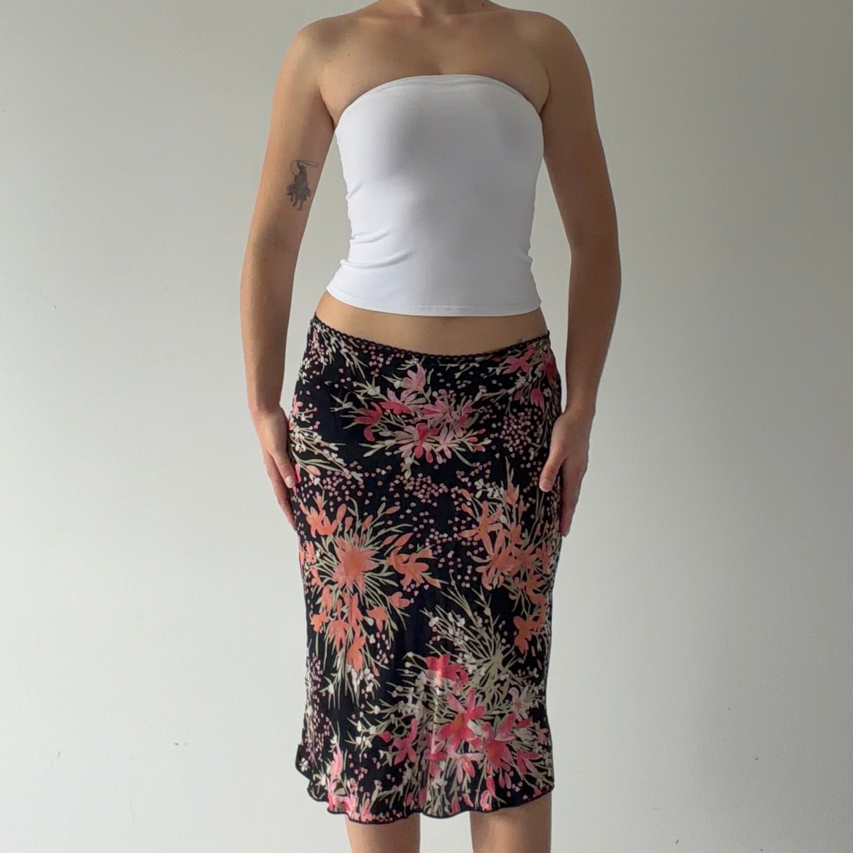 Norm Thompson Floral Midi | Made in USA | M