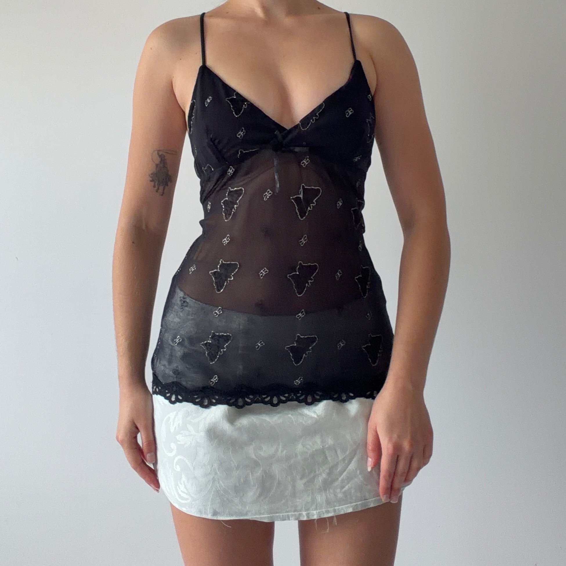 Butterfly Mesh Cami | 8-10