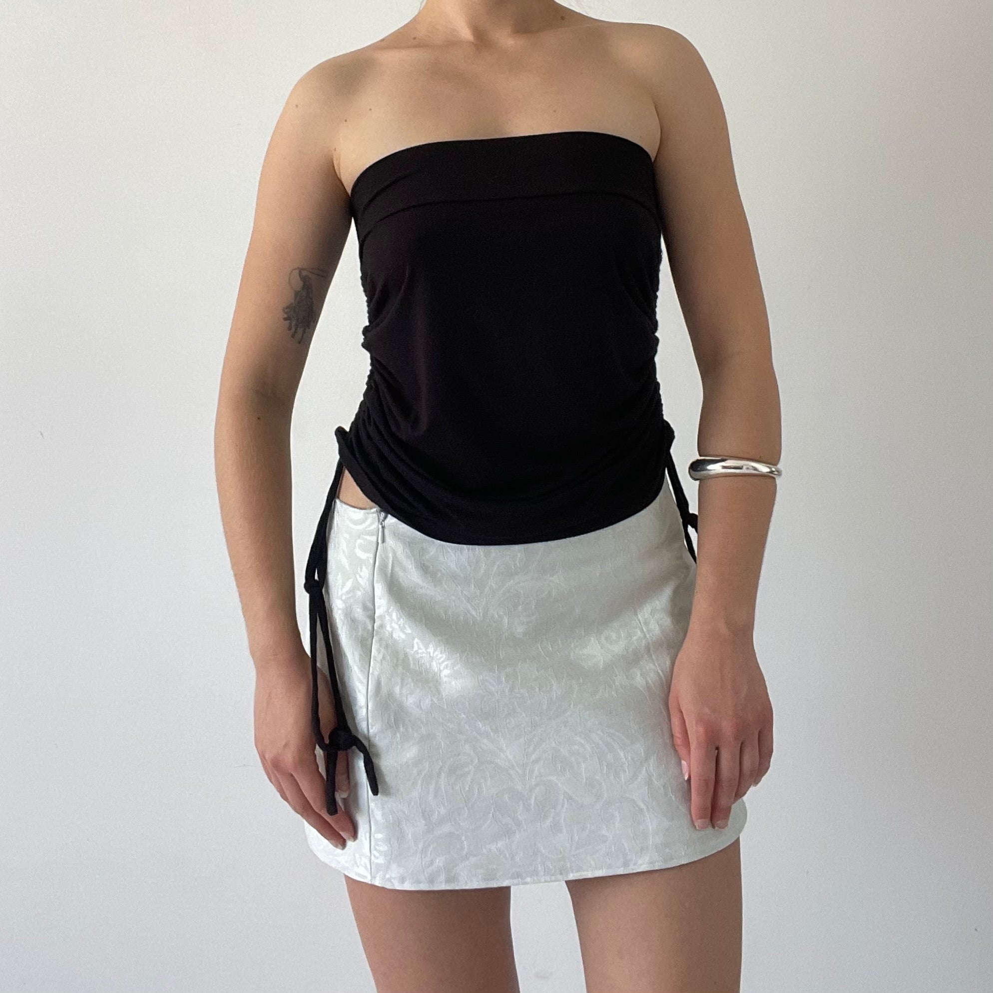 Strapless Ruched Tube Top | 8-10