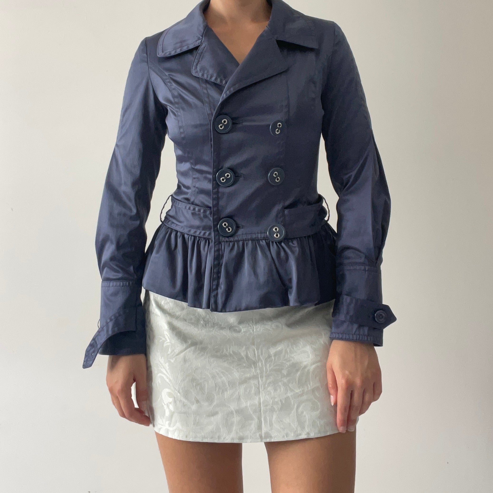 Vero Moda Button Peacoat | XS