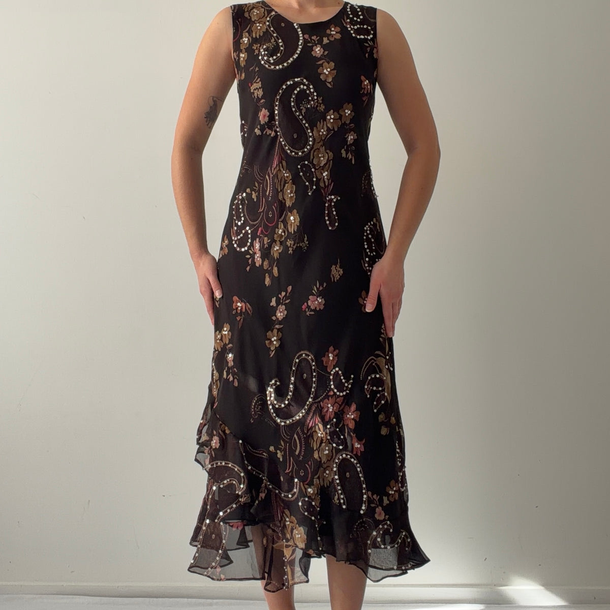 Titicos Floral Midi Dress | M