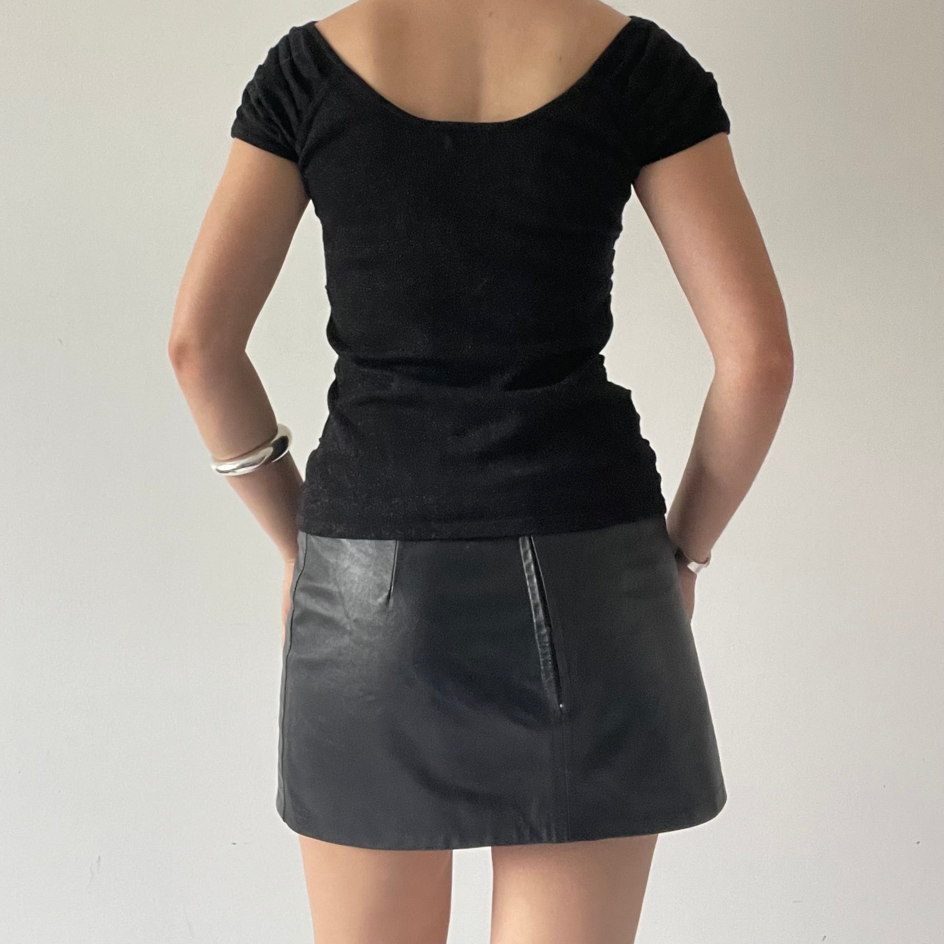 Mexx Glittery Ruched Top | 10-12