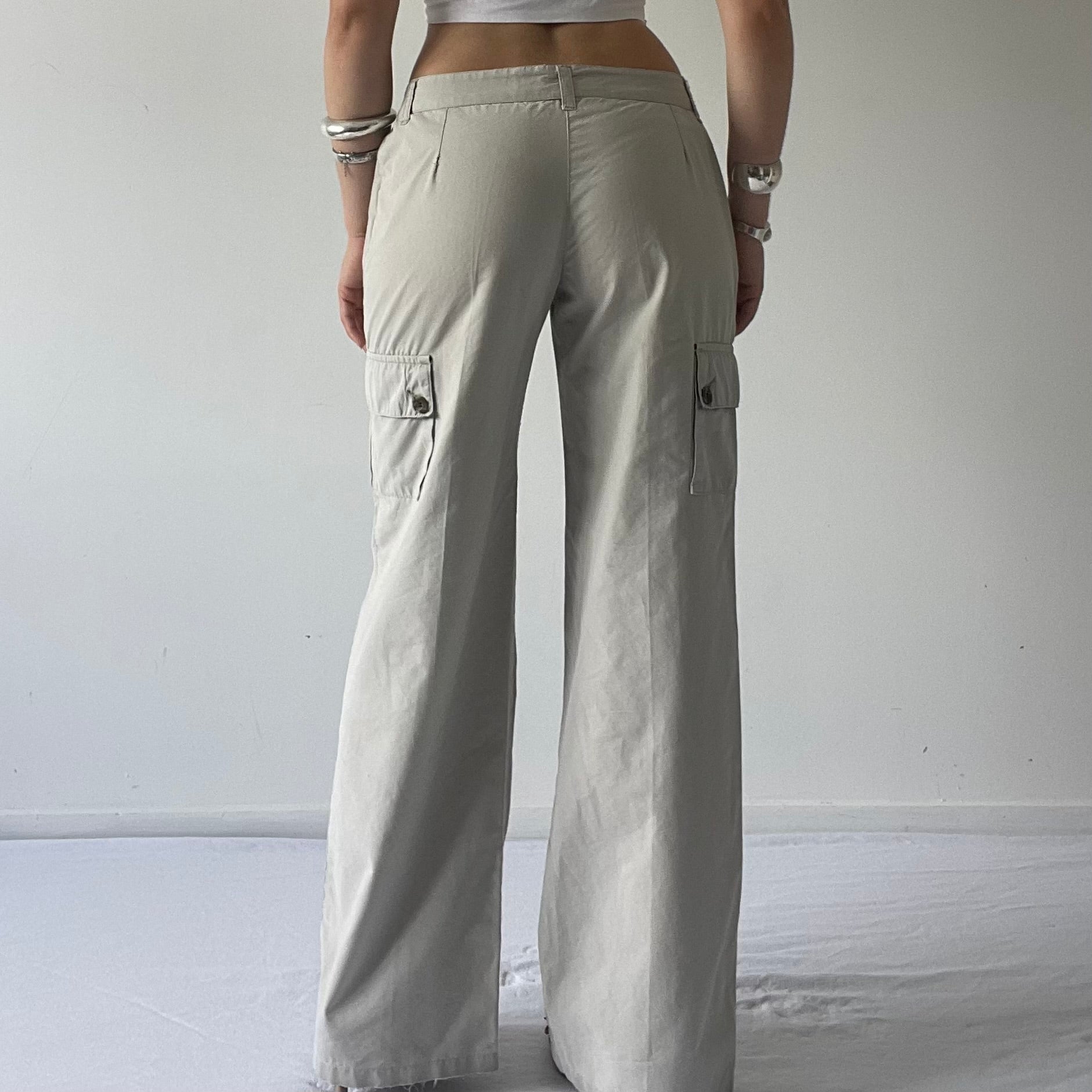 Jealous Wide Leg Cargo Pants |8-10