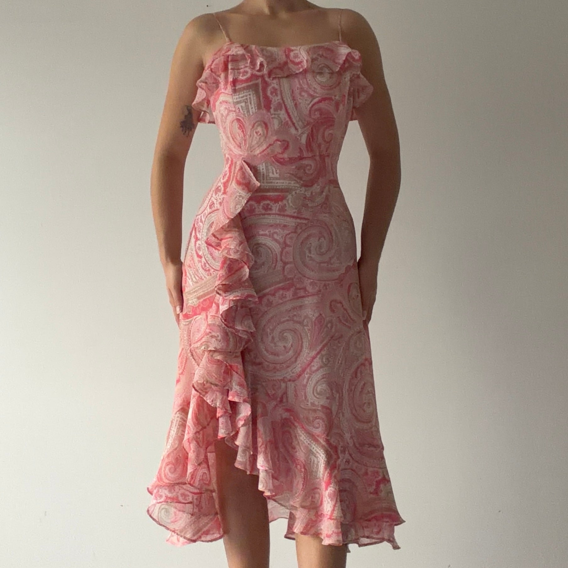 Tommy Hilfiger Ruffle Dress | S