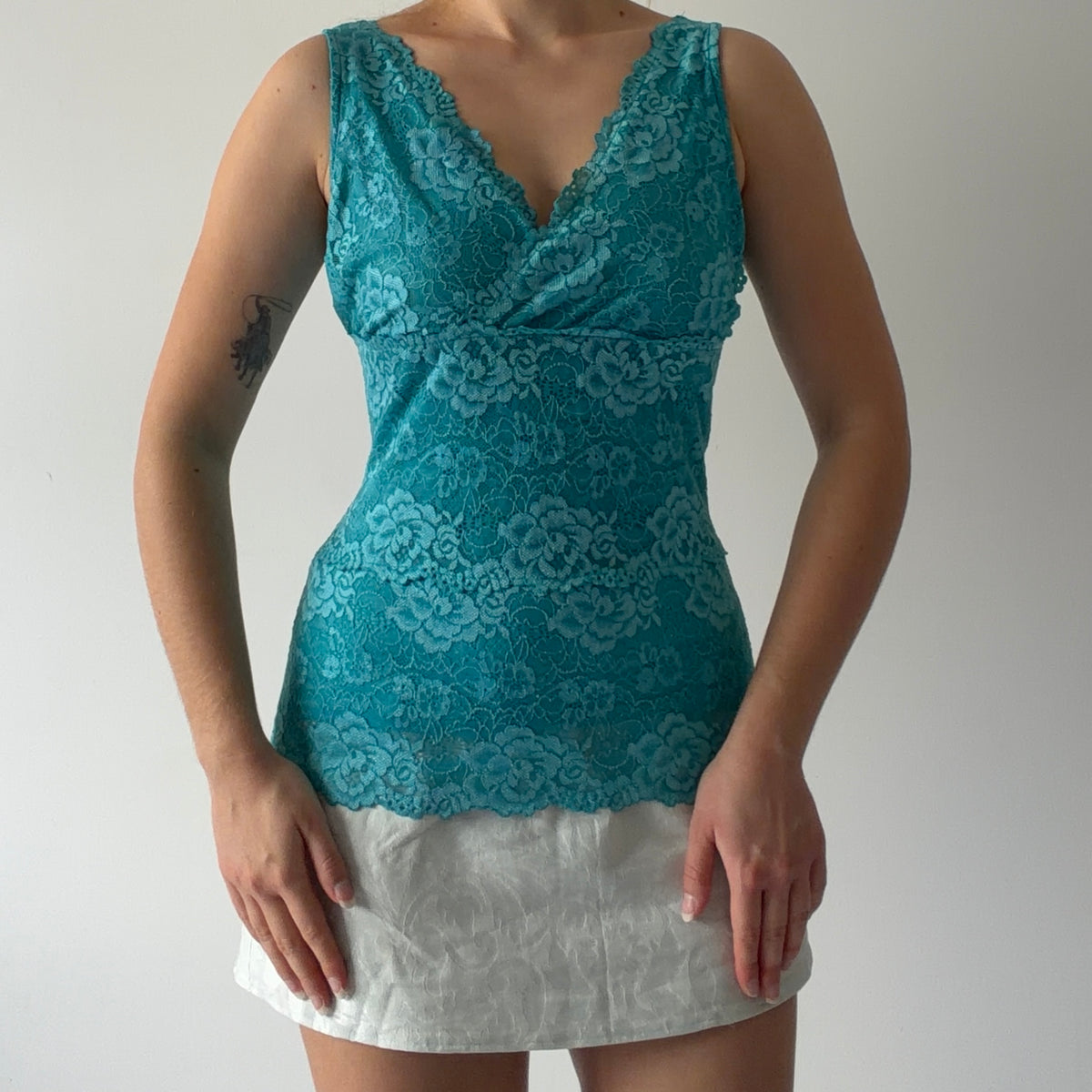 Lace Babydoll Cami Top | L
