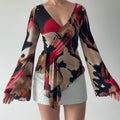 Joseph Ribkoff Bell Sleeve Top | M-L