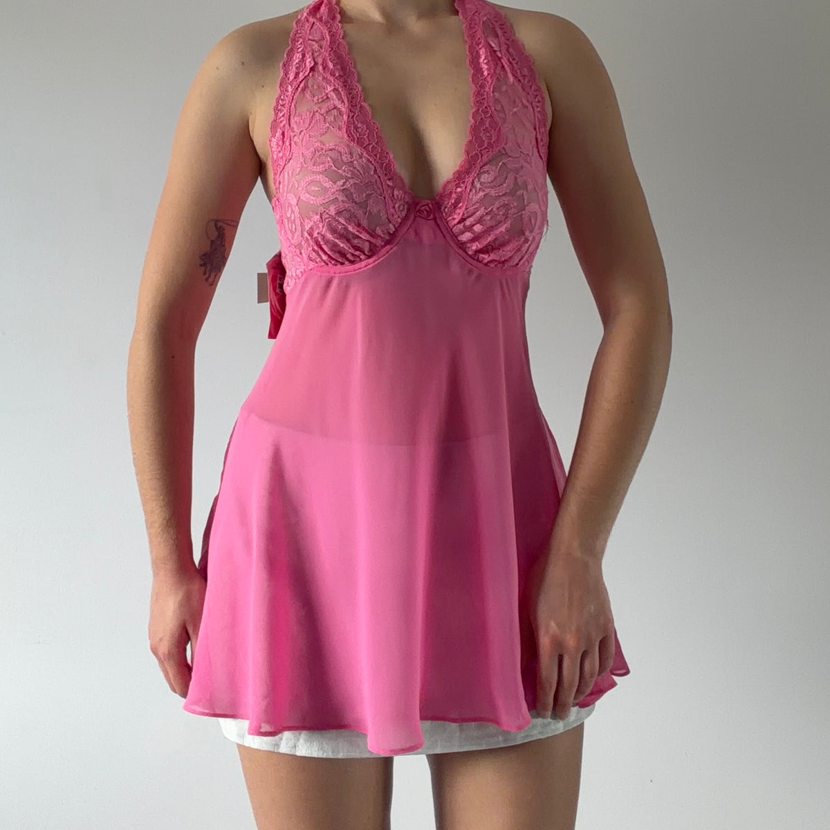 Cinema Etoile Halter Slip Dress | M-L