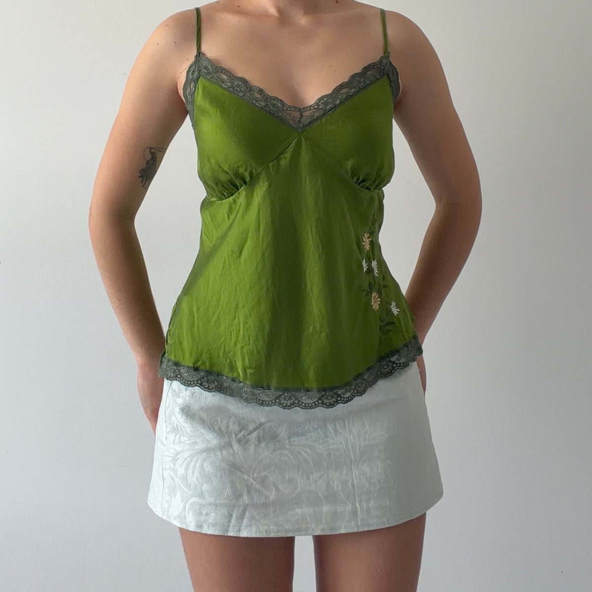 Daisy Fuentes Silk Cami | L