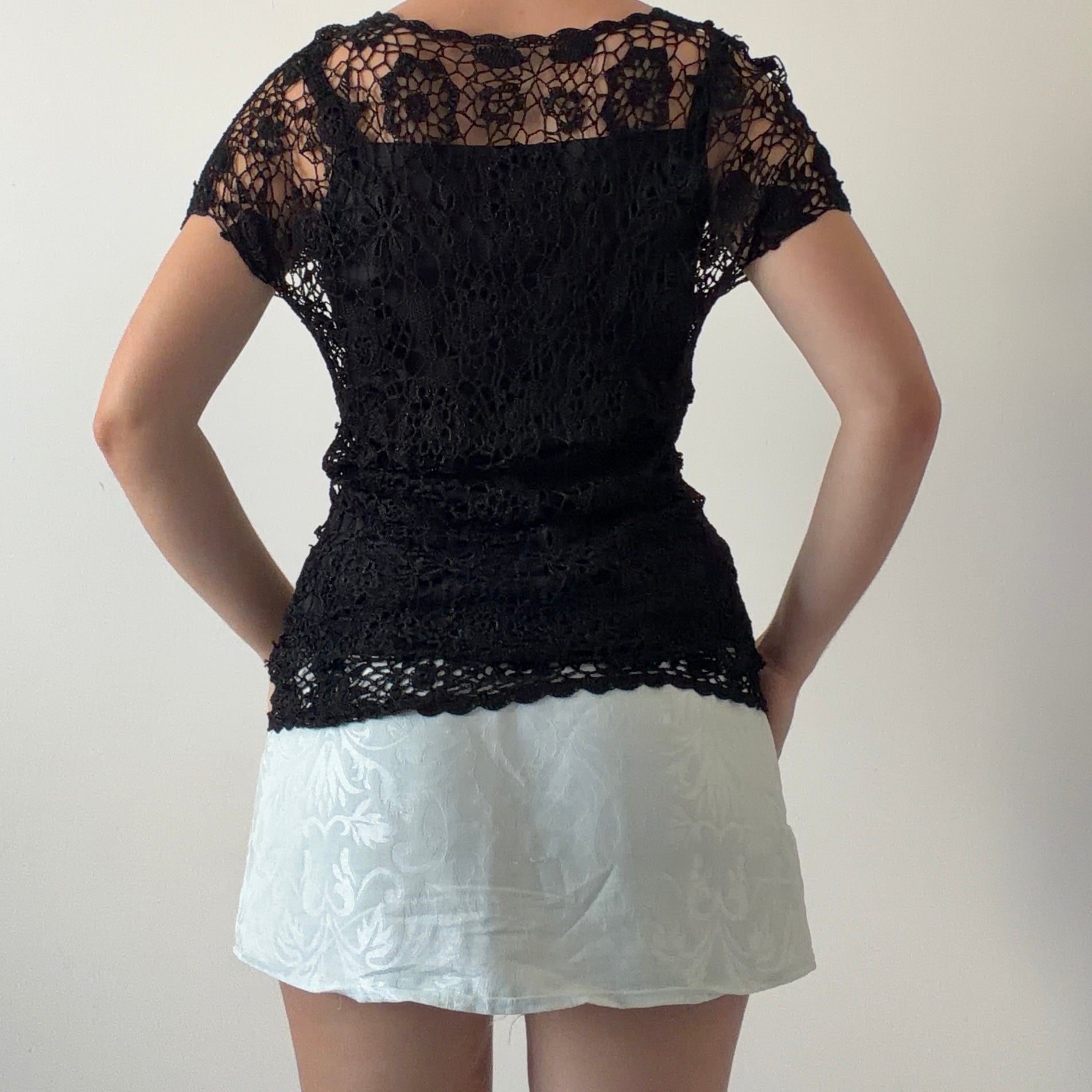 Dunnes Crochet Top | 10-12