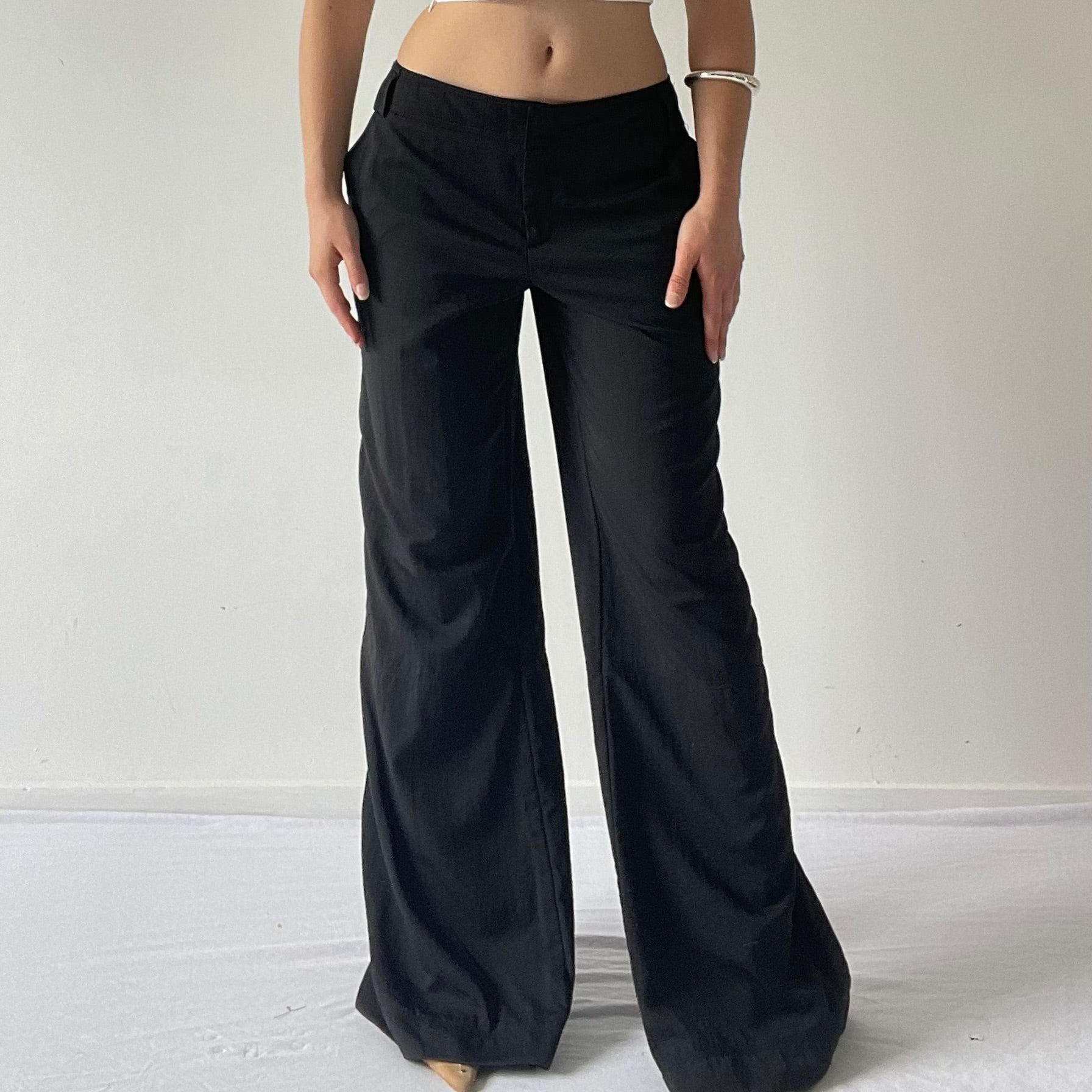 90s Max Wide Leg pants | 14-16