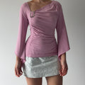 Degaś USA Bell Sleeve Top | L-XL