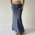 Knueferman Linen Maxi Skirt