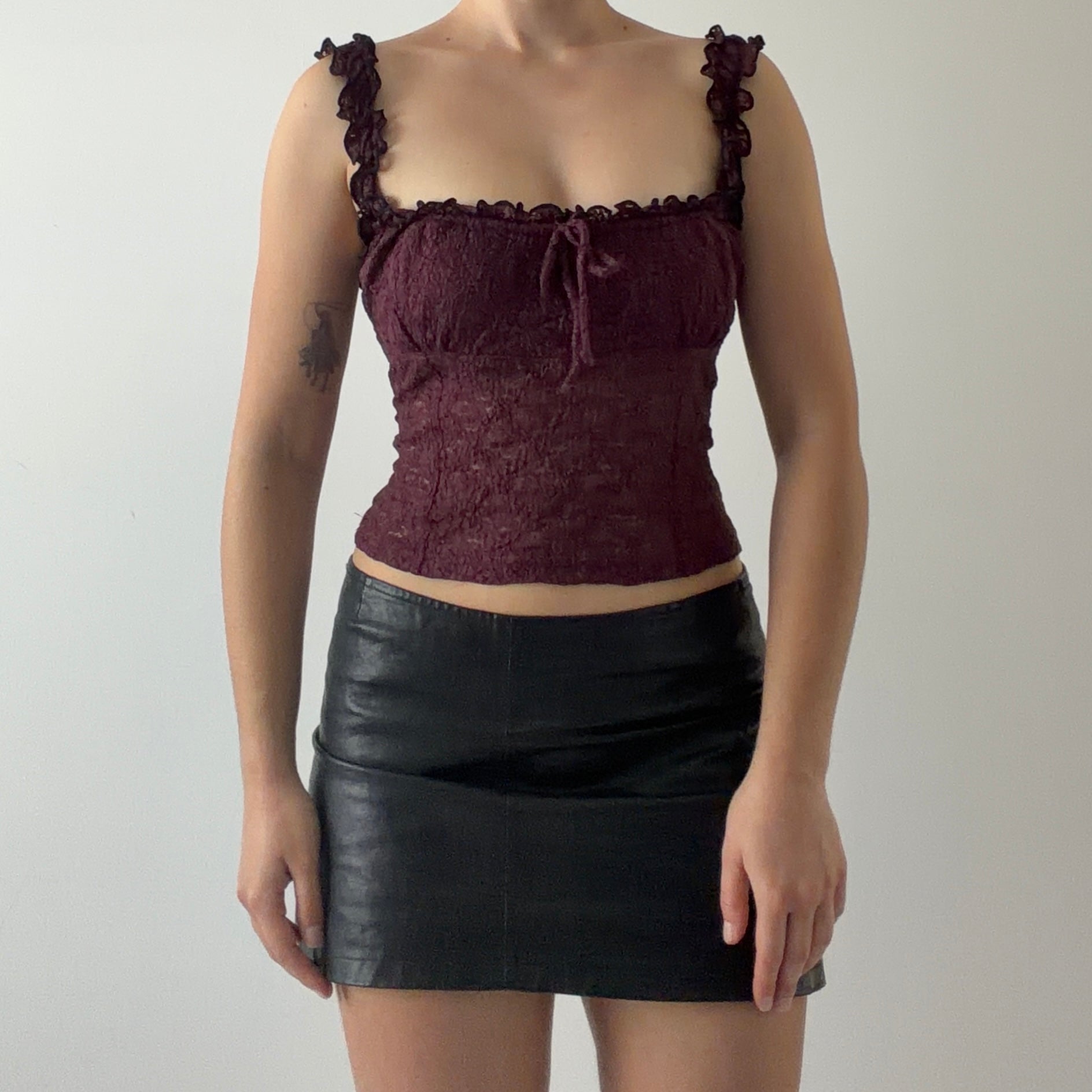 West Of Melrose Babydoll Top | M