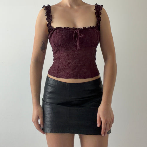 West Of Melrose Babydoll Top | M