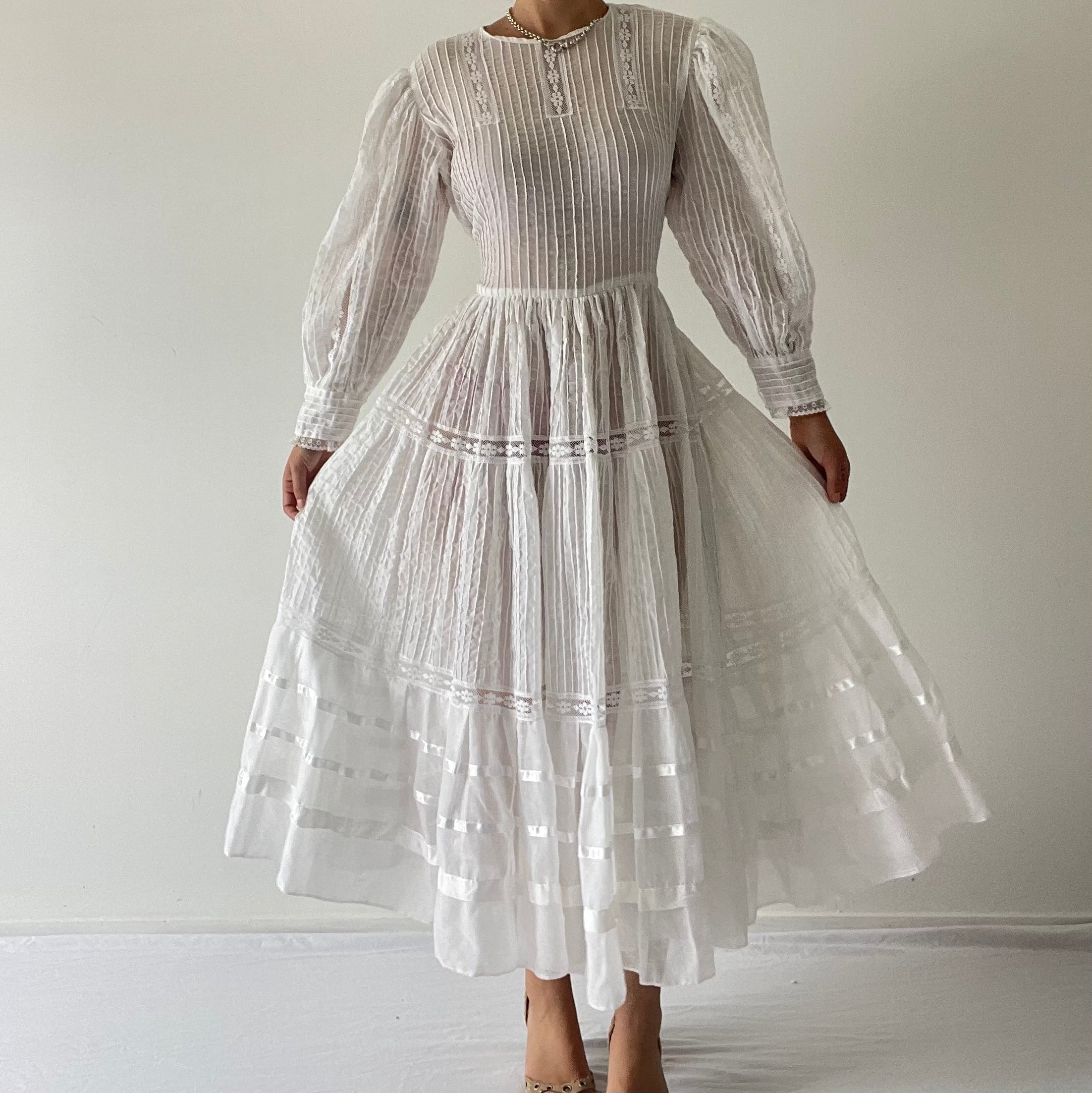 Salma Prairie Dress | Made in Mexico | 6-12