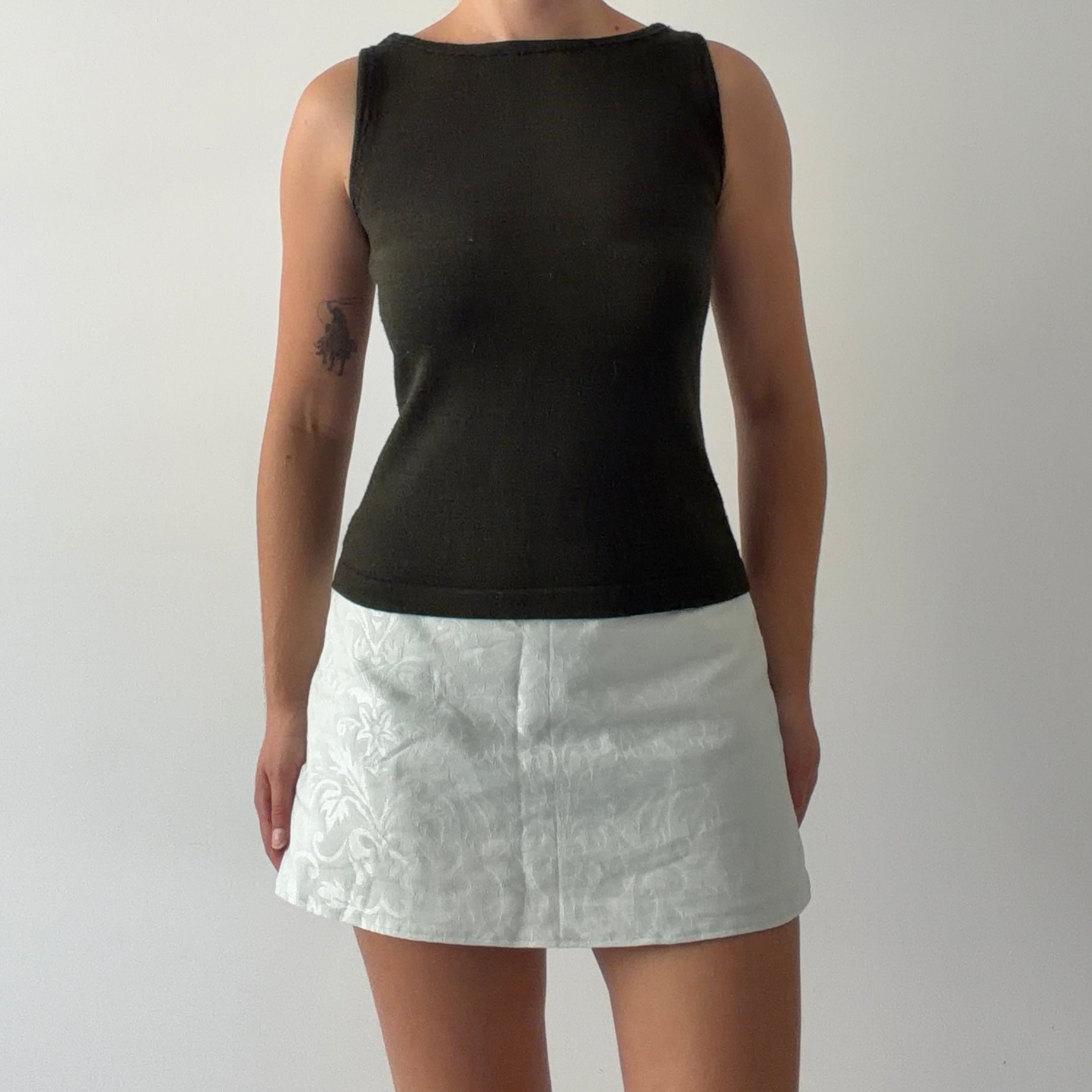 Nola 90s Wool Boat Top | 8-10