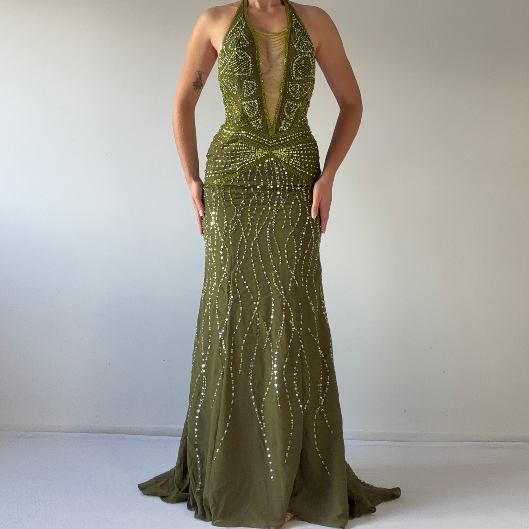 Riva Design Beaded Dress | XS