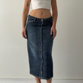 Mooks Denim Midi Skirt | 6-8