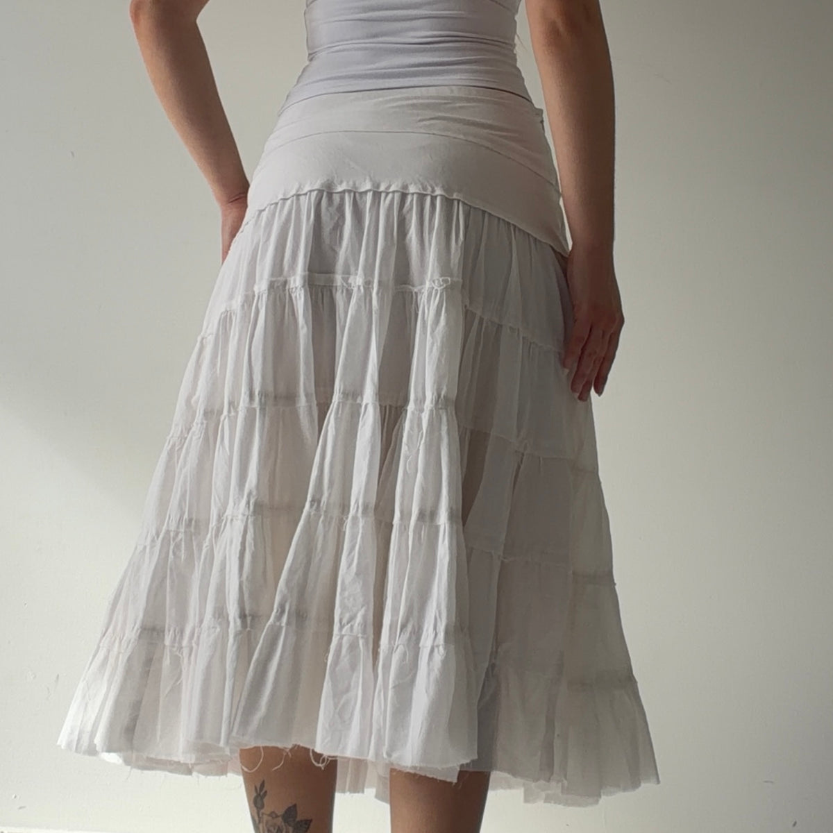 Xanaka Tiered Skirt | S