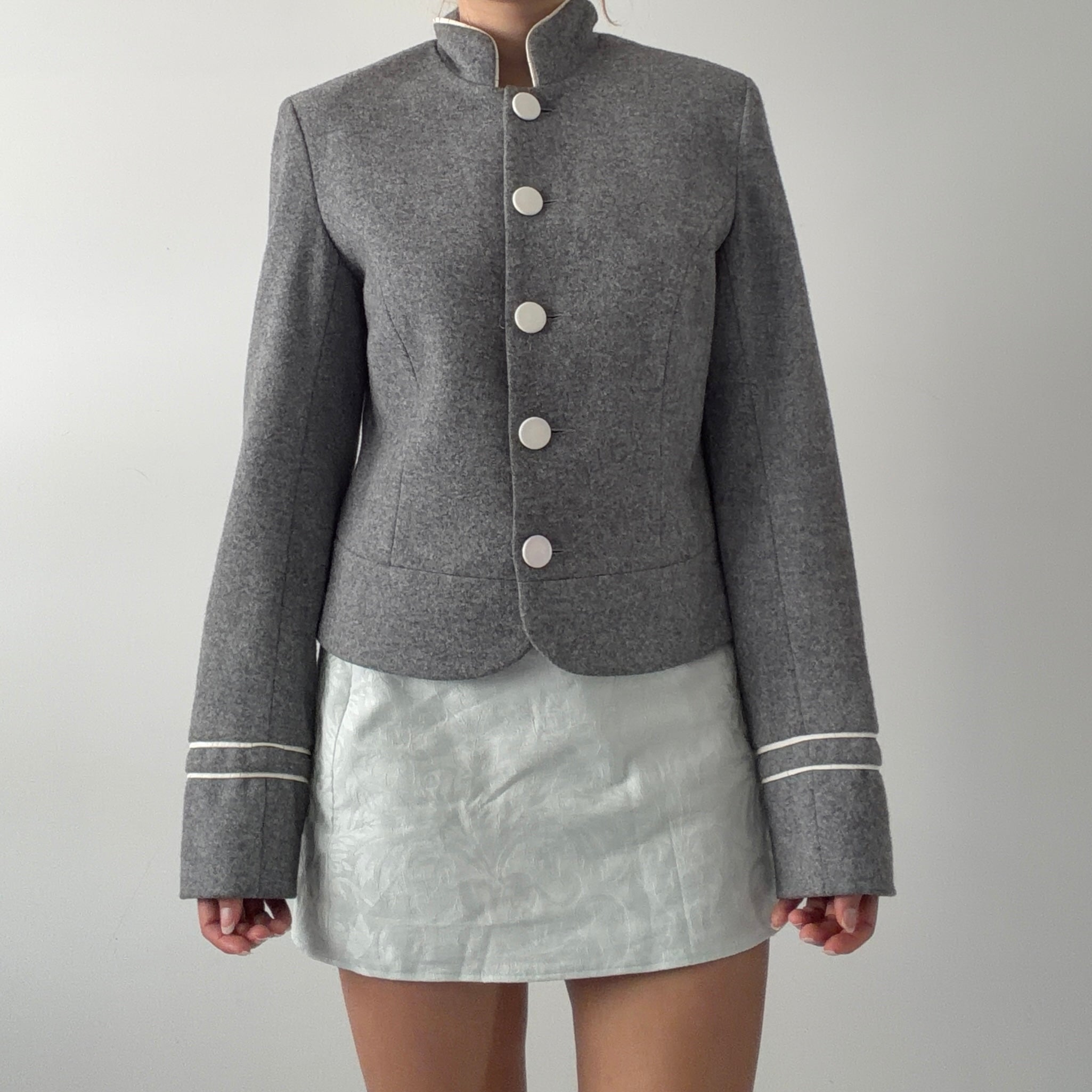 State of Grace Wool Peacoat | Made in NZ | XS