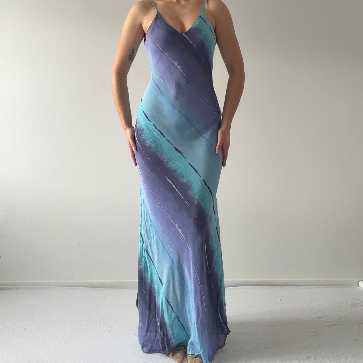 Regine Los Angeles Maxi Slip Dress | S
