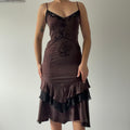 Karen Millen Silk Midi Dress | 6-8