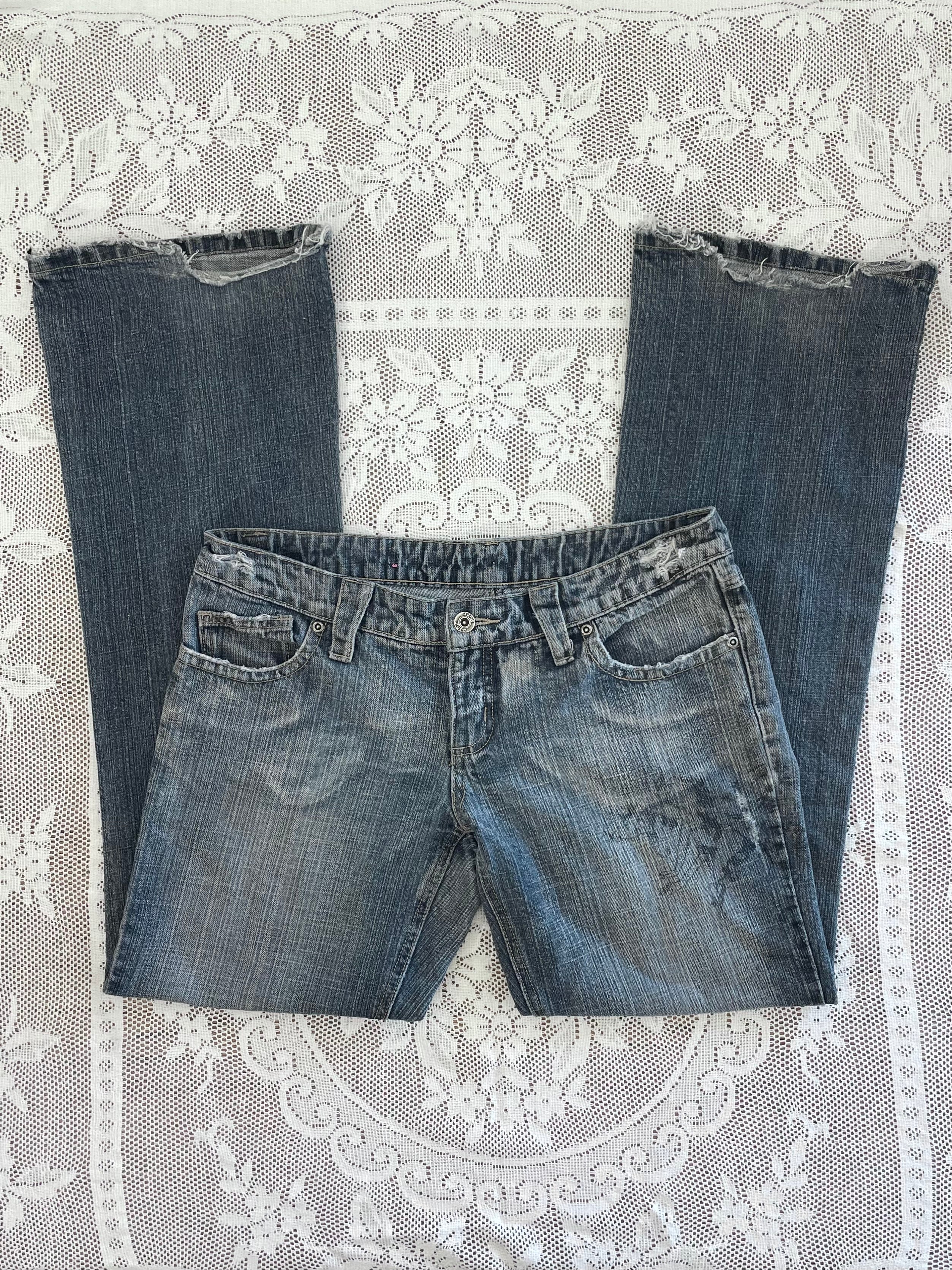 Purr Super Low Rise Flare Jeans | 8-10