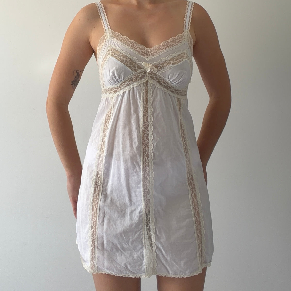 Victoria's Secret Cotton Lace Dress | M