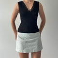 American Jeans Lace Babydoll Cami | 8-10