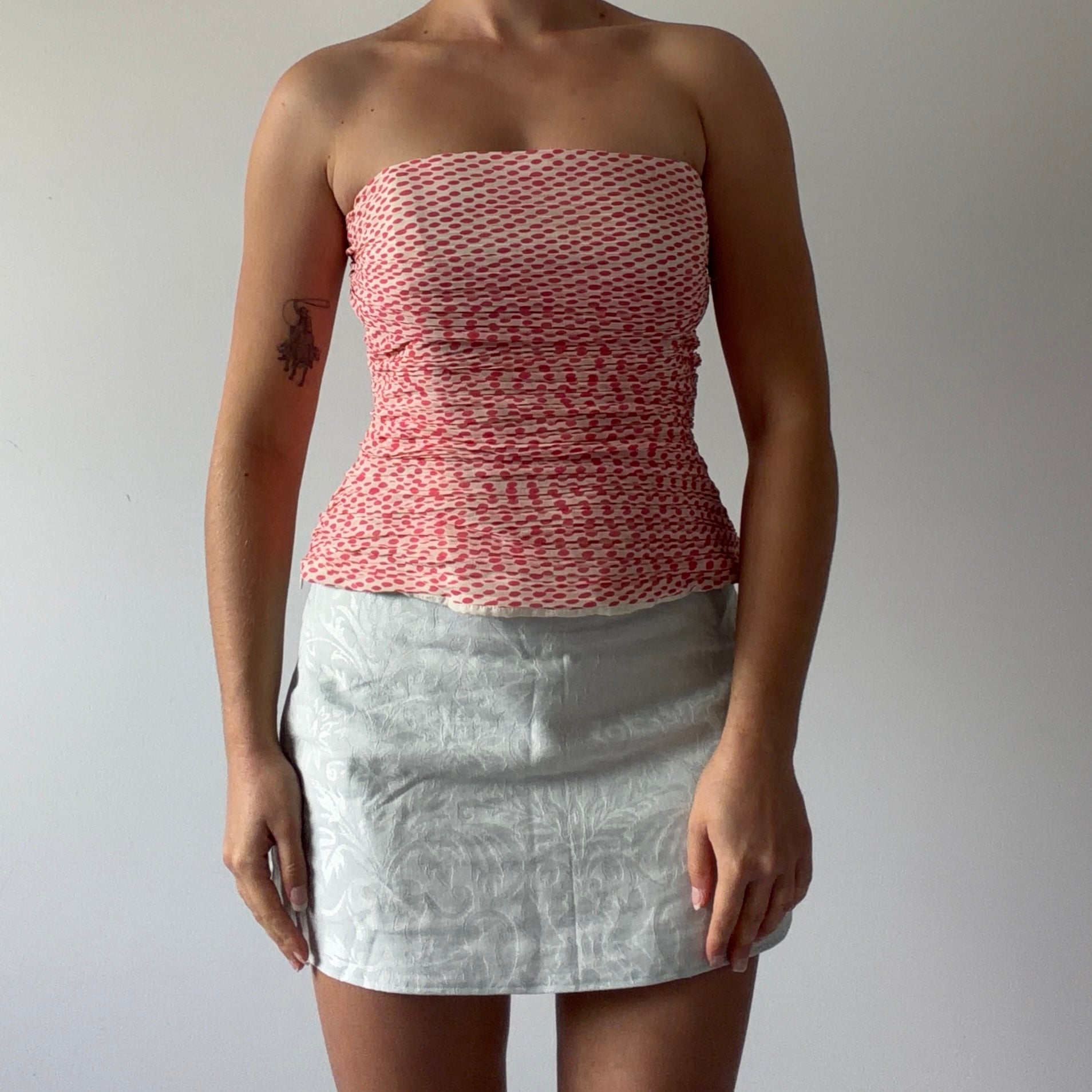 Coast Silk Polka Dot Corset | 12-14