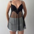 Victoria's Secret Mesh Babydoll Top | L
