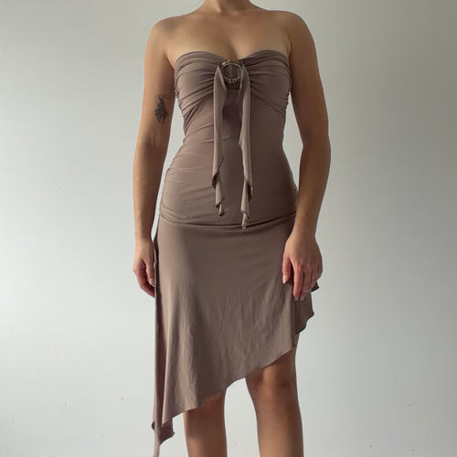 Sisters Point Strapless Asymmetric Dress | S/M