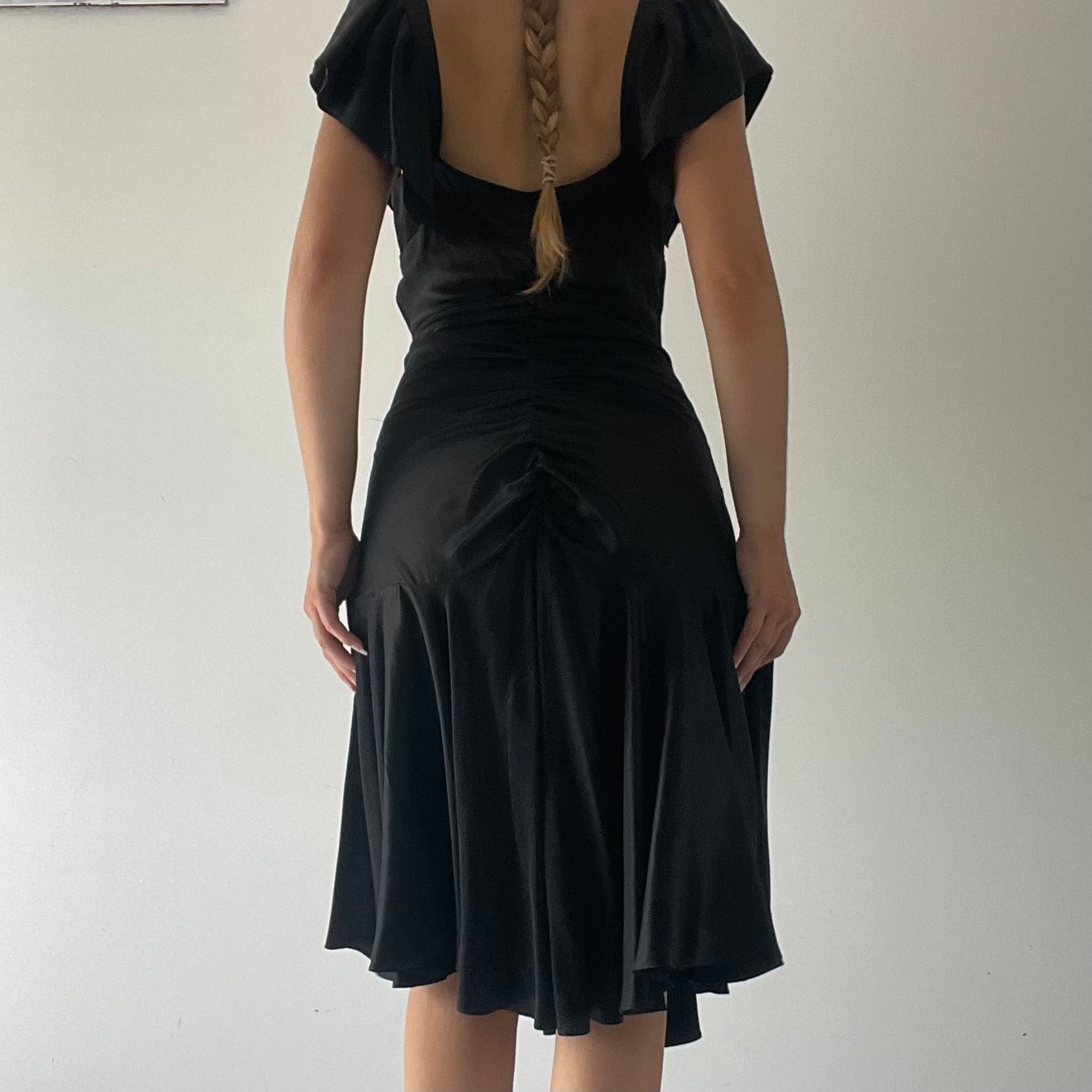 Isakelle Silk Midi Dress | Made in NZ | 8-10
