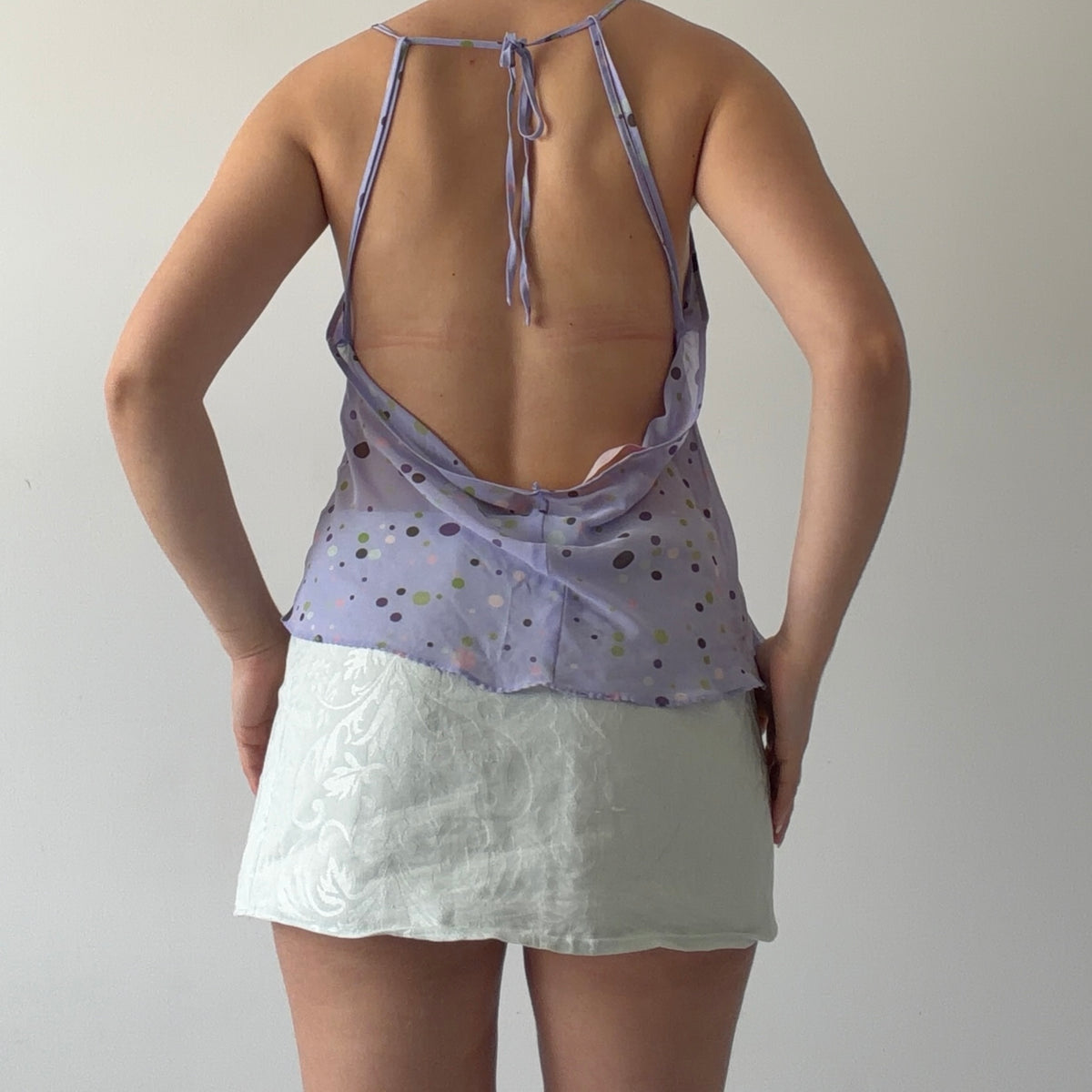 Victoria's Secret Polka Dot Halter | L