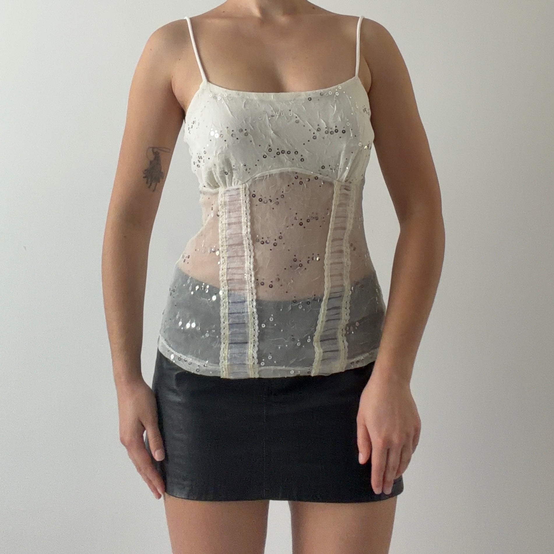 Carolina Babydoll Cami Top | Made in USA | 10-12