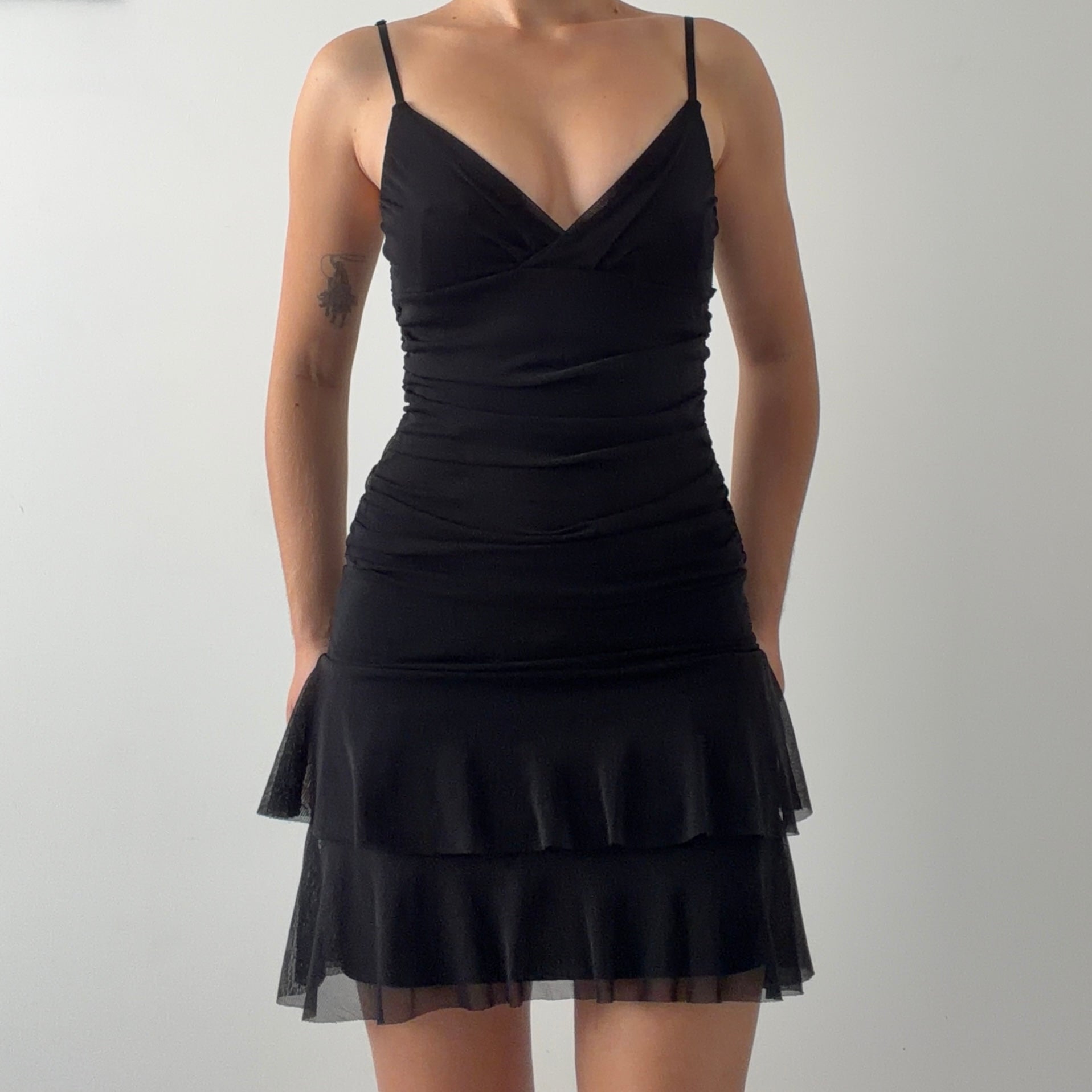 Pimkie Mini Ruffle Dress | S