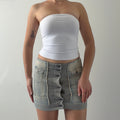 Diesel Micro Mini Denim Skirt | 4-6