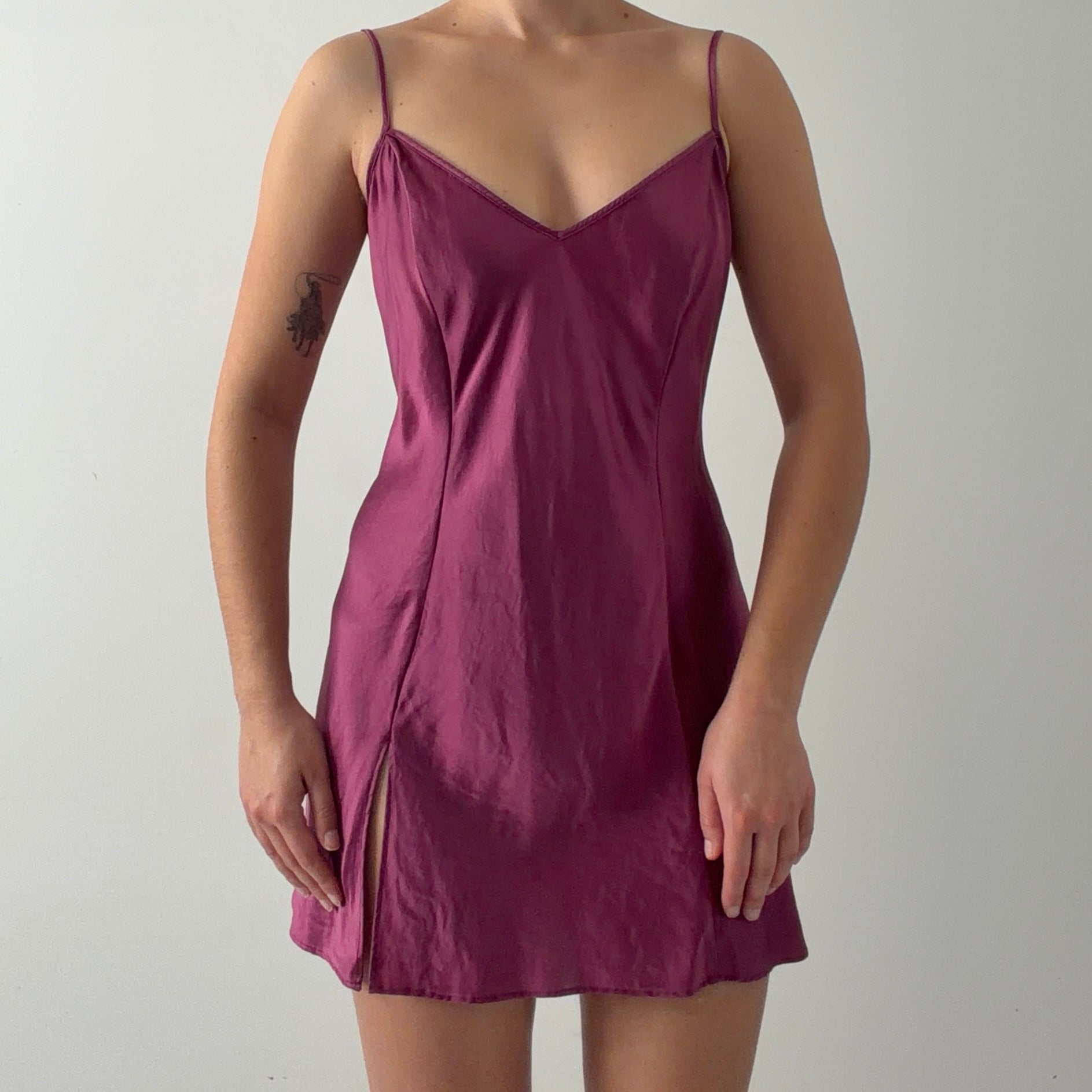 Victoria's Secret 2000 Silk Mini Dress | M