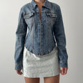90s Glassons Fitted Denim Jacket | 6-10