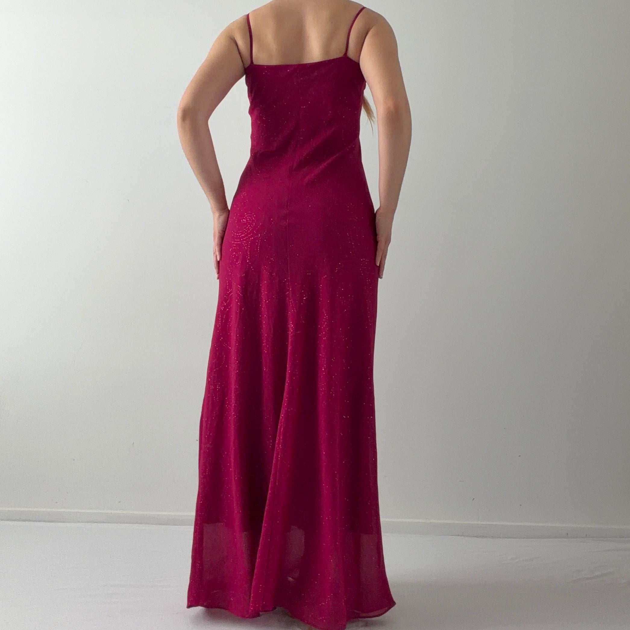 Karina Cowl Maxi Dress | M