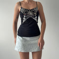 Progress Butterfly Sequin Top | Made in UK | M