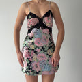 Victoria's Secret Gold Label Floral Slip Dress | S