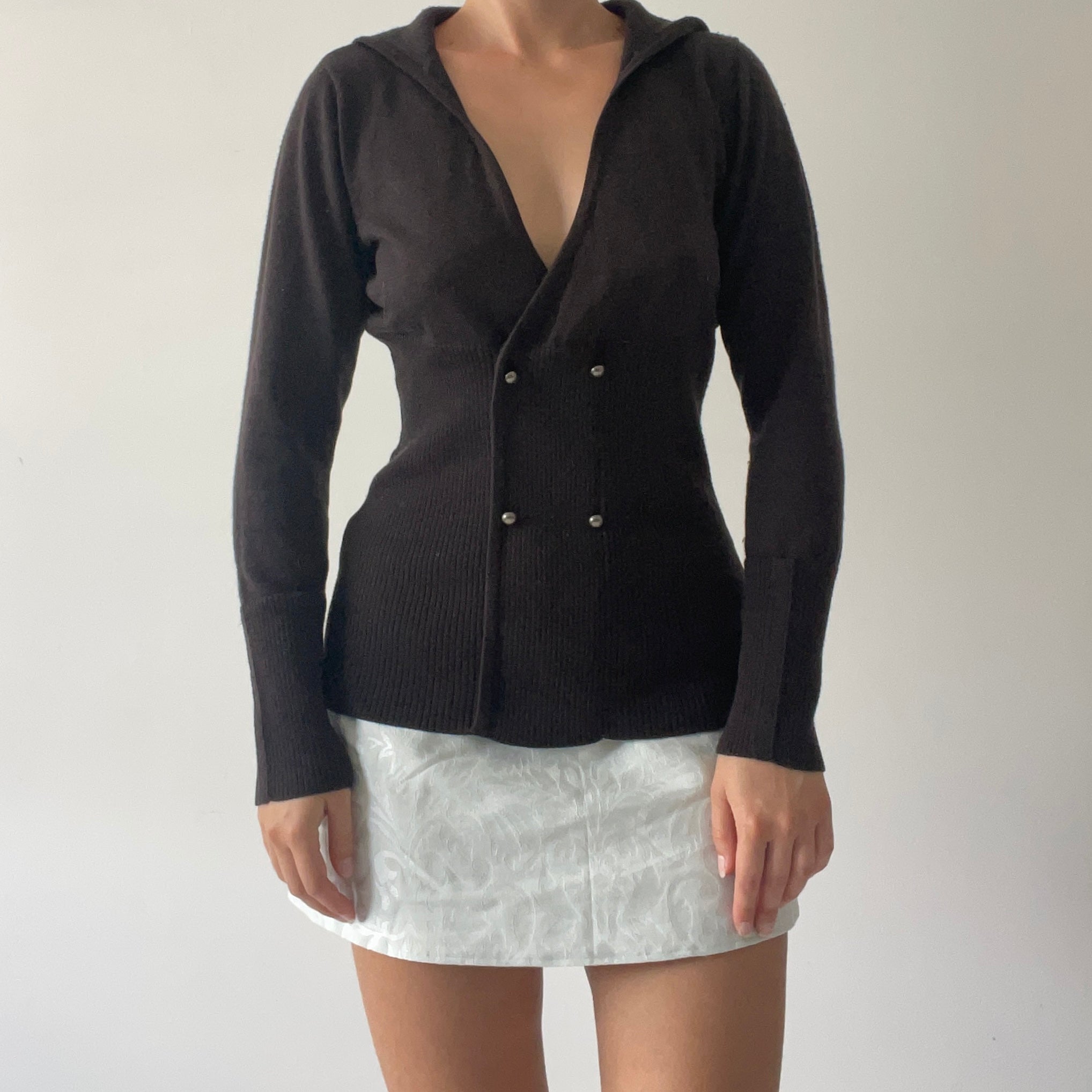 Merino Wool Hooded Knit | 10-12