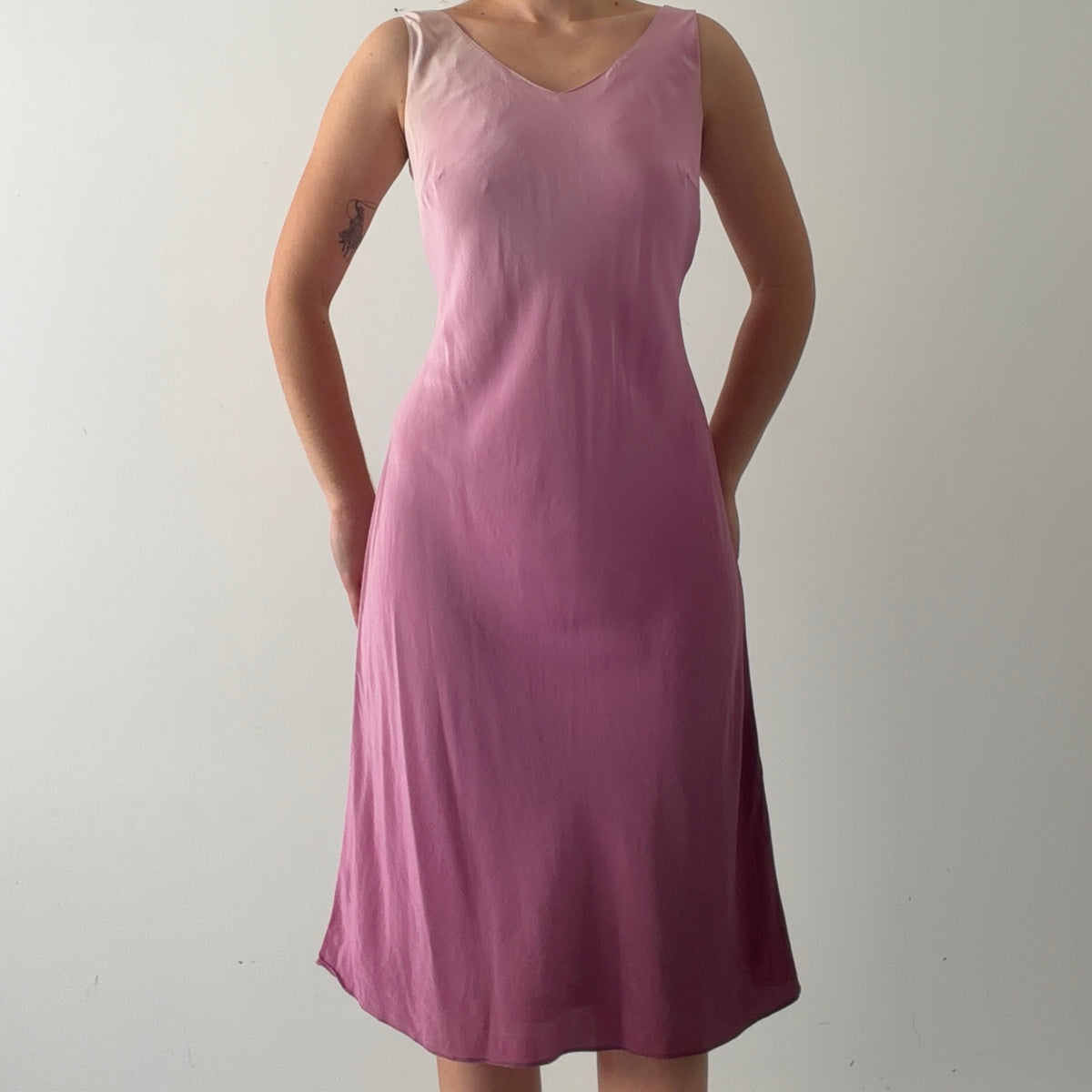 Gap Silk Ombre Midi Dress | 10-12